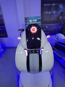 Simulateur de moto VR, machine de jeu d'arcade de course, vélo électrique interactif, équipement de conduite en réalité virtuelle pour divertissement - Product Image 5