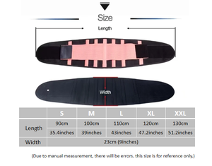 कमर ट्रेनर बेल्ट बॉडी शेपर पेट लपेटा ट्रिमर स्लिमिमर संपीड़न बैंड - Product Image 5