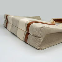 Vente en gros Sac fourre-tout en toile tendance de créateur Sacs à main pour dames Sac Nepa en chanvre