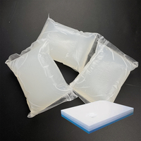 Colle de mousse de mémoire de matelas d'usine de la Chine favorable à l'environnement pour le matelas de meubles