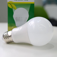 Ampoule LED E27 super lumineuse 5W 7W 9W 12W Lumière chaude Courant constant Source de plafonnier domestique Économie d'énergie Petite vis AC