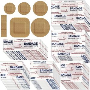 Venda elástica redonda de tela de 25 mm, color piel, transpirable, buena adherencia, agradable para la piel, adecuada para vendajes de emergencia. - Product Image 5