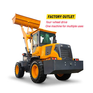 Lonking ZL32 pemuat Mini dengan 0,6m3 nilai beban 1000kg rendah ruang operasi roda Moog hidrolik silinder 1 tahun garansi - Product Image 5