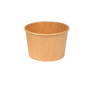 Tazón de Sopa de Papel Kraft de 16 oz, Resistente al Agua y al Calor, Desechable, para Sopa Caliente, Bocadillos y Entrega a Domicilio en Restaurantes - Product Image 2