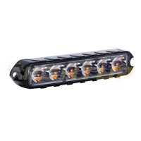 12V 24V Hochleistungs-LED-Notfall-Warnblitzleuchte Auto-Oberflächenmontage LED-Kühlergrill-Blitzleuchte SAE R65 CE IP67