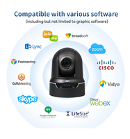 Caméra PTZ UHD 4K NDI avec suivi automatique par IA, HDMI, USB3.0, LAN, PoE, zoom 25X, streaming en direct pour les conférences et les diffusions en direct