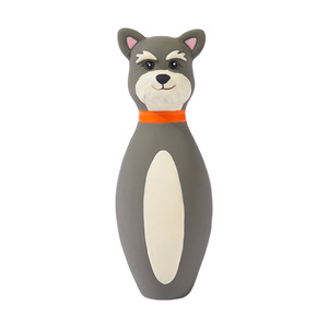 <b>Bowling</b> Dog Shaped Squeak Toy For Medium To Large Dogs Teething And Relaxation Sound Making Pet Toy - Product Image 1