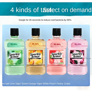 <span class=keywords><strong>Bain</strong></span> <span class=keywords><strong>de</strong></span> <span class=keywords><strong>bouche</strong></span> portable à la fragrance <span class=keywords><strong>de</strong></span> citron, jetable, longue durée, antibactérien, 250 ml, grande capacité - Product Image 2