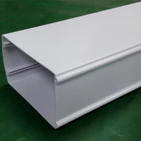 Profilé extrudé en PVC rigide ignifuge et écologique personnalisé pour boîtier de batterie et applications en supermarché
