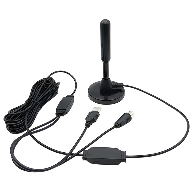 High-Performance 4K HD Signal Booster Indoor Digital HDTV Antenna Amplifier for DVBT2/ATSC Free Channels