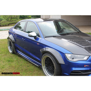 Jupe latérale DarwinPRO BKSS, 1 pièce, STYLE, sous-planche, pour audi <span class=keywords><strong>S3</strong></span> A3 SLINE <span class=keywords><strong>SEDAN</strong></span> - Product Image 1