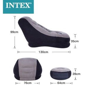 <span class=keywords><strong>Intex</strong></span> 68564 ULTRA LOUNGE Modern Soft Sectional Air Turniture Chair Camp Couch Corner Lazy <span class=keywords><strong>Sofa</strong></span> Bed Lounger Inflatable Air <span class=keywords><strong>Sofa</strong></span>. - Product Image 4
