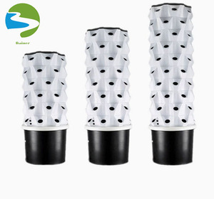 Systèmes de Jardins Hydroponiques Verticaux Intérieurs/Extérieurs Améliorés de Haute Qualité, Serre Hydroponique Verticale à 48 Trous pour l'Agriculture - Product Image 1