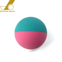 Balle en caoutchouc creuse à rebond élevé 55mm 57mm 60mm Balle de squash Logo personnalisé Racquetball