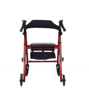 וולקר פלדה קלה וולקן פלדה עם מושב ובלמים יד ארבעה גלגלים רולר ווקר מניידות - Product Image 4