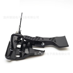 Cerradura de Capó para Audi 8E0 823 480, Pieza de Repuesto de Metal Negro para Modelos B7 - Product Image 4