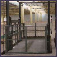 Ascenseur de marchandises hydraulique vertical intérieur/extérieur personnalisable pour ateliers d'hôtels, de restaurants et d'autres industries