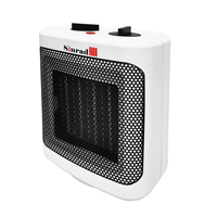 La conception mince chauffent rapidement Indicateur LED de sécurité intégré silencieux forcé 1500W Convecteur à contrôleur manuel Radiateurs soufflants PTC