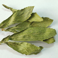 Thé santé Tianyeju, feuilles de stévia séchées pures de couleur verte avec un goût sucré