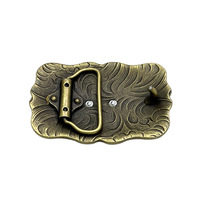 Ceintures en cuir personnalisables légères avec boucle en alliage de zinc et acier, motif logo imprimé, style western, standard européen Niutou