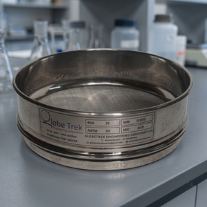 Tamis de criblage de particules Globetrek GT-507 de qualité alimentaire, pharmaceutique et industrielle en acier inoxydable 304 - Product Image 1
