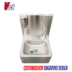 Fregadero manual de pared de acero inoxidable médico VICTORY para otros suministros de hotel o laboratorio - Product Image 4