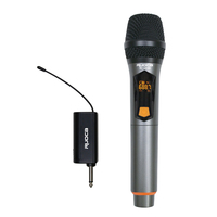 Offre Spéciale professionnel léger Portable 3.5mm UHF Microphone sans fil antibruit en métal portable pour les performances en direct