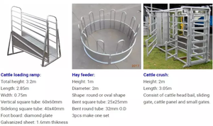 Pannello di Recinzione Economico per Bestiame da Allevamento / Pannello di Recinzione in Metallo per Bovini e Ovini - Product Image 6