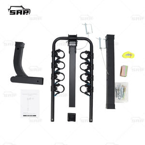 Shamo Auto Parts Auto Otros accesorios exteriores Vehículo Portabicicletas Montado Rack Fold Car Hitch Bike Rack para Jetour <span class=keywords><strong>T2</strong></span> - Product Image 2