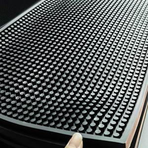 Tapis de bar en silicone souple antidérapant pour accessoires de barman, tapis de service en caoutchouc robuste en PVC pour cocktails et bières - Product Image 6