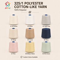 Competitive Price 100% Polyester Core Spun Yarn 32S Eco-Friendly Recycled Dyed High Strength for Socks Sewing Embroidery