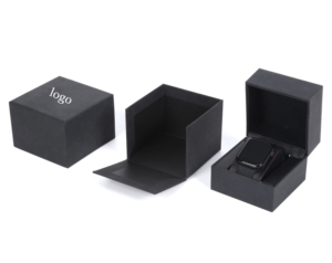 กล่องกระดาษแข็งแบบพับได้สำหรับเป็นของขวัญกล่องนาฬิกาแบบแข็งโลโก้พิเศษ - Product Image 2
