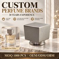 Bouchon de flacon de parfum carré personnalisé en alliage de zinc, pulvérisateur à pompe métallique anti-fuite, fermeture 15 mm argentée pour flacons cosmétiques