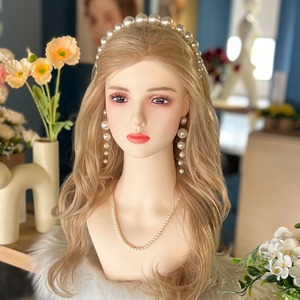 Le collier de perruque met en valeur le <span class=keywords><strong>mannequin</strong></span> de la tête du modèle - Product Image 3