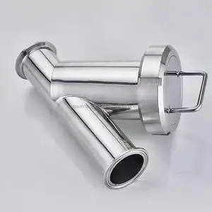 Food Grade Sanitary Stainless Steel Ss304 Y Saringan/Filter