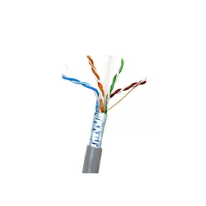 Exterior Interior Cat5e Cat 6 Cat 6a Network Cable UTP FTP SFTP