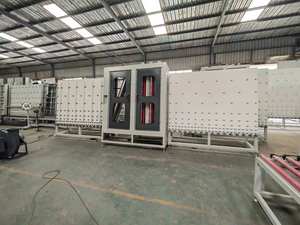 תפעול פשוט מכונת שטיפת זכוכית אנכית אוטומטית ומכונות יבשות עם תעודת CE - Product Image 4