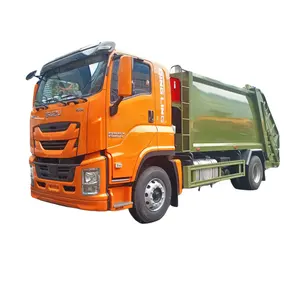 מכירה חמה במפעל 2024 איסוזו גיגה מדחס אשפה 15 טון-32 טון משאית אשפה למכירה בקניה