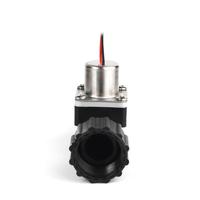 Vanne solénoïde en plastique étanche à impulsions à verrouillage XFDZ 3/4 pouce 3v 5v 6v DC pour minuterie d'irrigation intelligente