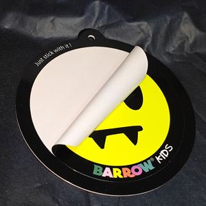 Manufacturer Custom Brand Logo Tags for Clothing Product China Garment Paper Labels Tags With Stickers - Product Image 2