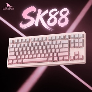 ดาร์โมชาร์ค SK88 คีย์บอร์ดไร้สาย <span class=keywords><strong>88</strong></span> คีย์ 1ms Latency RGB Backlit Hot Swap 2.4G BT USB C สำหรับอีสปอร์ตแล็ปท็อป - Product Image 2