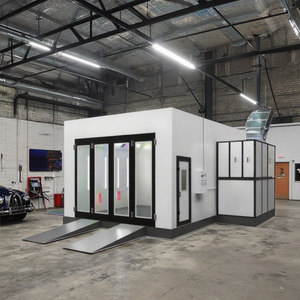 Cabina de Pintura para Autos VICO con Calefacción Diésel, Certificación CE, Calefacción Personalizable, Iluminación LED, Filtro de Alta Eficiencia, 6 Toneladas - Product Image 2