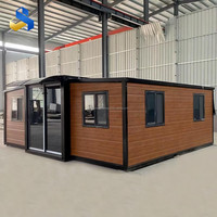 Vente Flash : Villa Mobile Pliable de Luxe en Conteneur Extensible 20ft 40ft, Préfabriquée, Étanche, Anti-Ouragan, Insonorisée, pour Extérieur