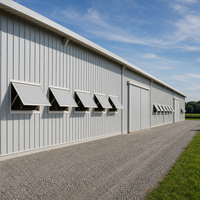 Bâtiment avicole en acier multi-niveaux ultra-efficace, poulailler préfabriqué moderne, bâtiment polyvalent pour élevage de poulets automatique