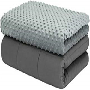 Échantillon disponible, fabrication sur mesure, <span class=keywords><strong>couverture</strong></span> <span class=keywords><strong>lestée</strong></span> sensorielle pour adultes, gris, 10/<span class=keywords><strong>15</strong></span>/20 lb - Product Image 6