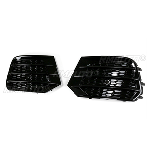 2x Car Front Bumper Fog <b>Light</b> Grille Honeycomb <b>HEX</b> Fog Lamp Grill Cover for Audi Q3 2016 2017 2018 Car Accessories - Product Image 2