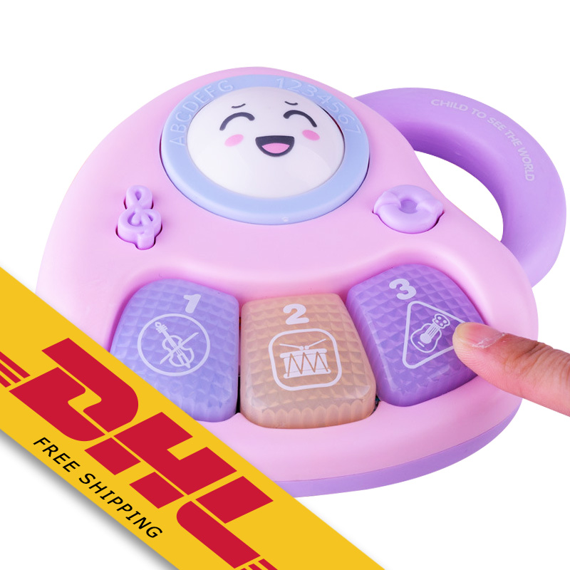 Трехклавишный музыкальный ковер для пианино, игровой коврик с клавиатурой, музыкальный игровой коврик, мультяшная развивающая игрушка для раннего обучения, подарки-головоломки для детей