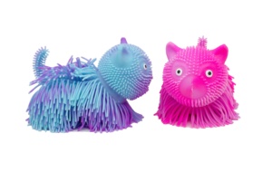 XTQ Anti Stress giocattolo due colori misti peli folti gatto strizza Fidget bambini giocattolo - Product Image 3