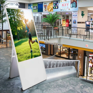Xách tay kiosk Totem phương tiện truyền thông quảng cáo hiển thị <span class=keywords><strong>Player</strong></span> 32 43 49 inch tầng đứng IP65 đánh giá cho cửa hàng bán lẻ hoạt hình signage - Product Image 2