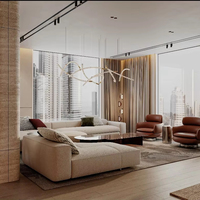 Conception d'intérieur tout-en-un, conception d'intérieur d'appartement, conception d'intérieur de villa